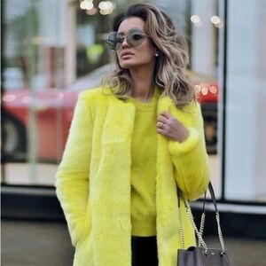 Zara Classy Fur Coat